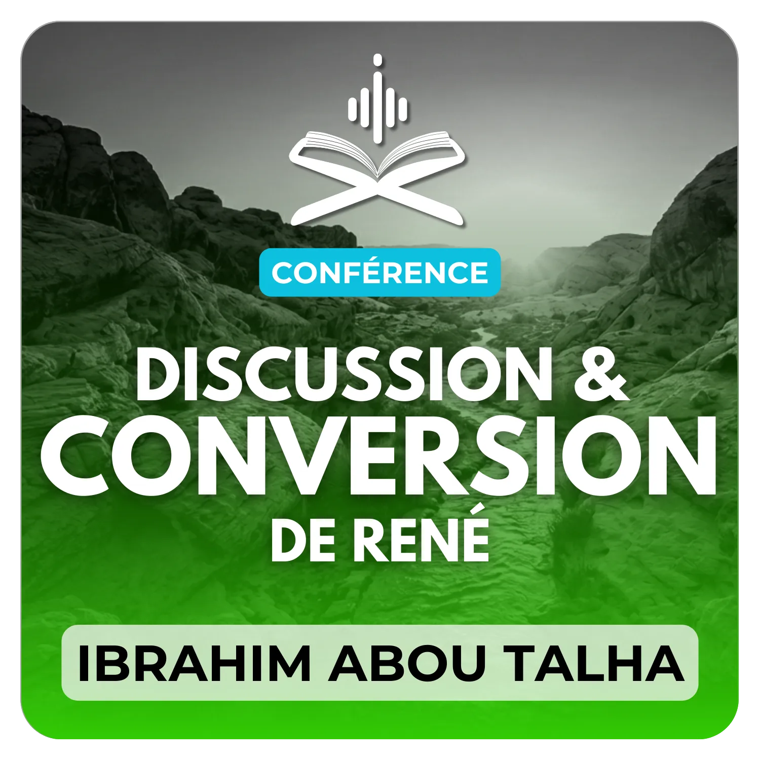 Discussion et conversion de René