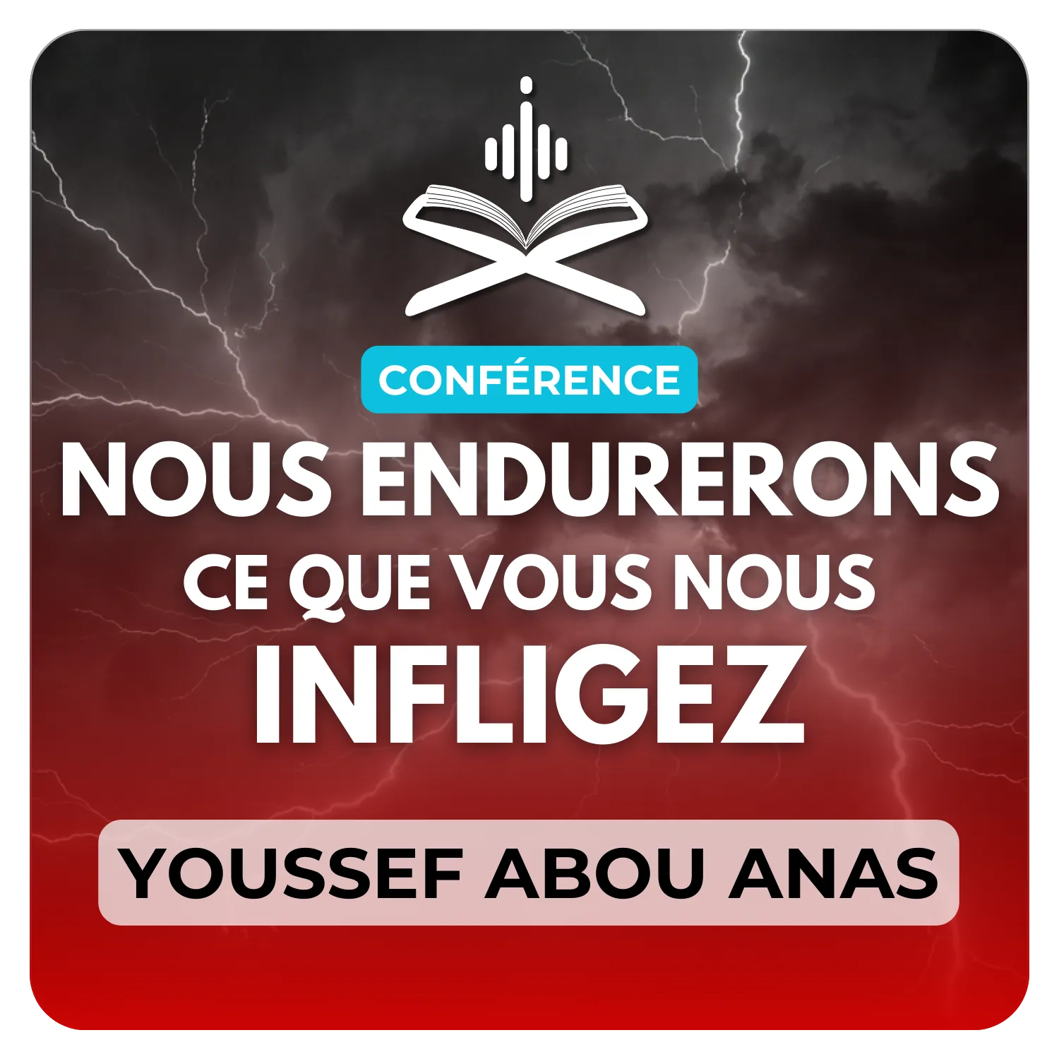 Nous endurerons les torts que vous nous infligez